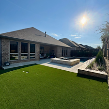 Poolside-Landscape-Artificial-Turf-Installation-in-Argyle-TX 6